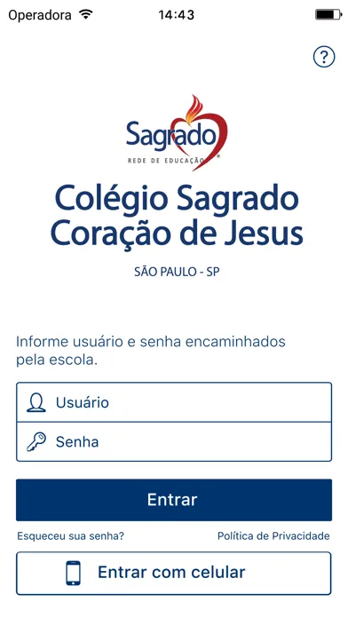 Colégio Sagrado São Paulo स्क्रीनशॉट