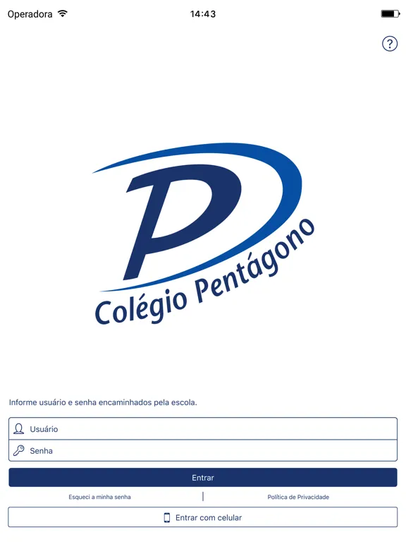 Captures d'écran de Colégio Pentágono iPad 