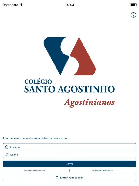 Colégio Santo Agostinho iPad  Screenshots