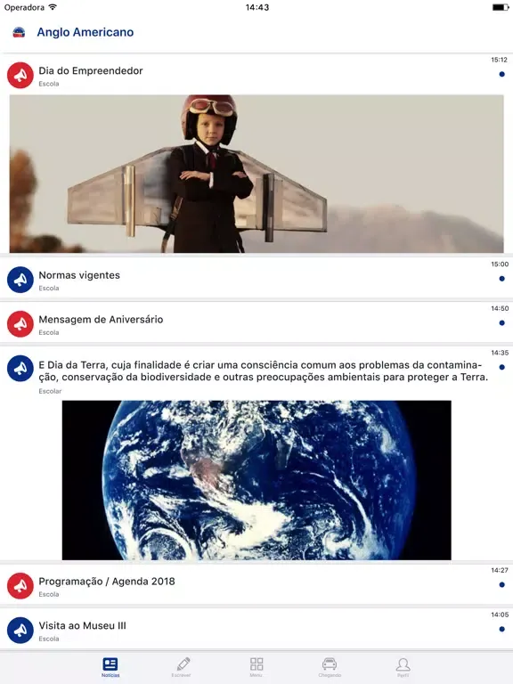 Colégio Anglo-Americano iPad 应用截图