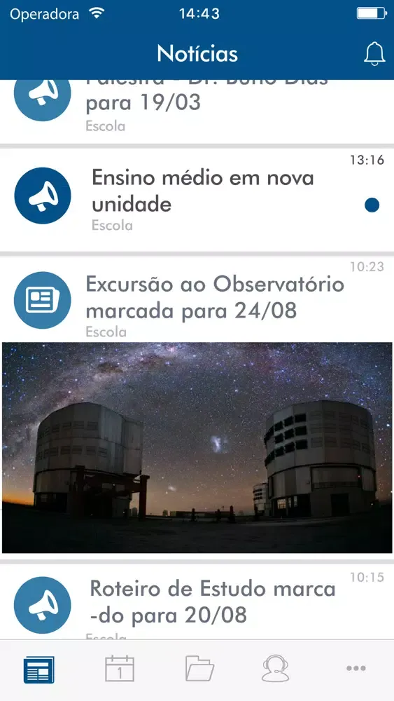 تصاویر Agenda Colégio Arco-Íris Evolução