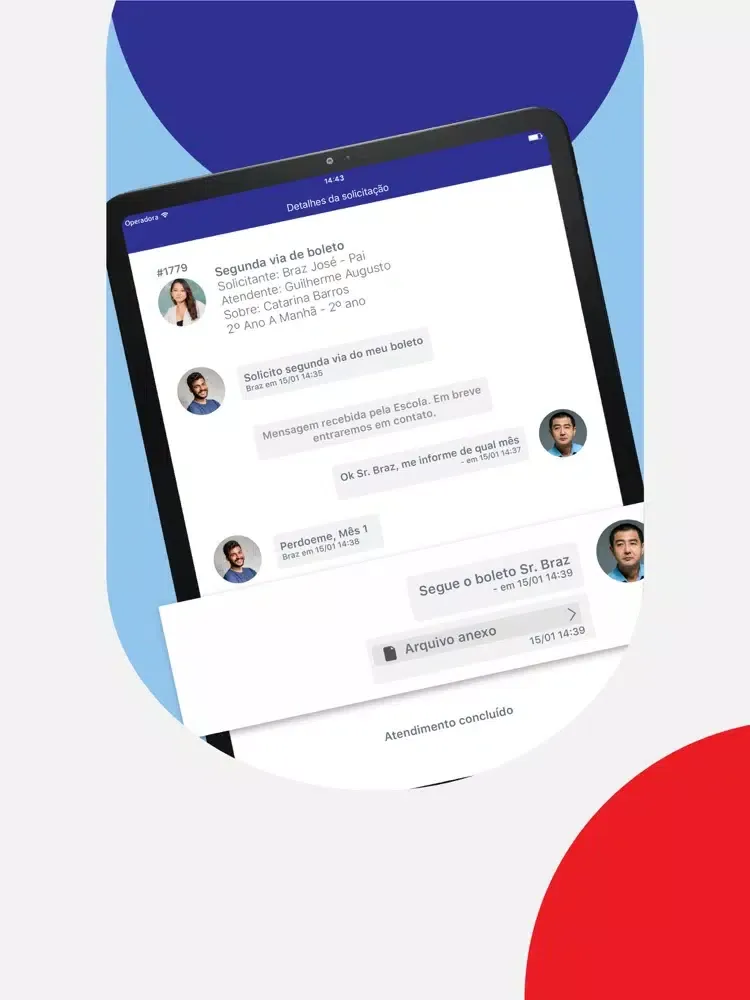 Ảnh chụp màn hình của Colégio Criativo Palmas iPad 