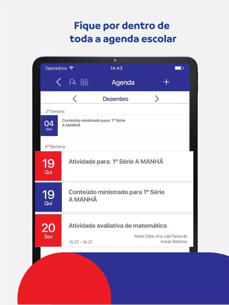 Ảnh chụp màn hình của Colégio Criativo Palmas iPad 