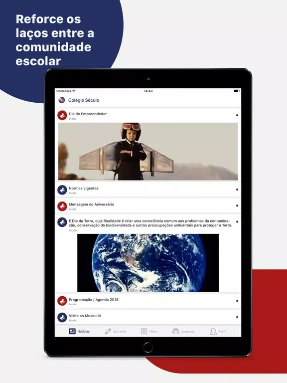 Capturas de pantalla de Colégio Século iPad 