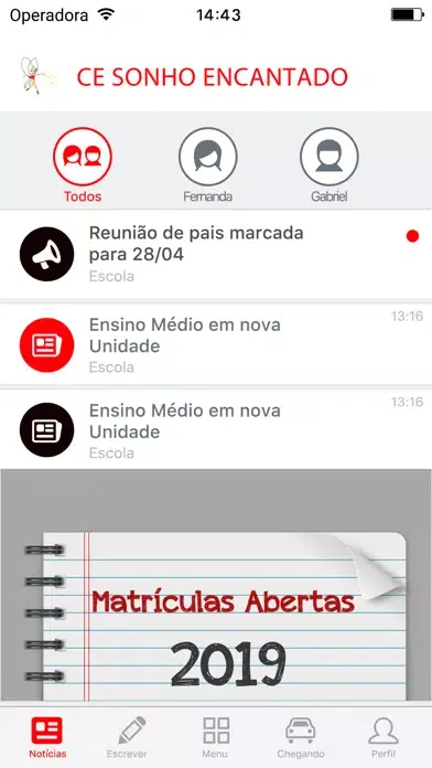 Tangkapan layar Sonho Encantado Creche Escola