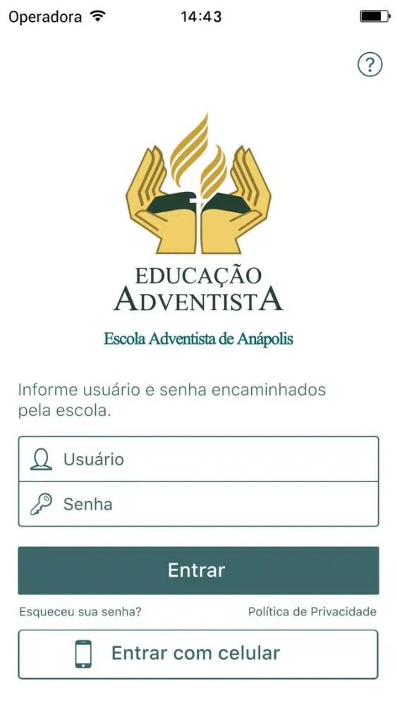 Escola Adventista de Anápolis স্ক্রিনশট