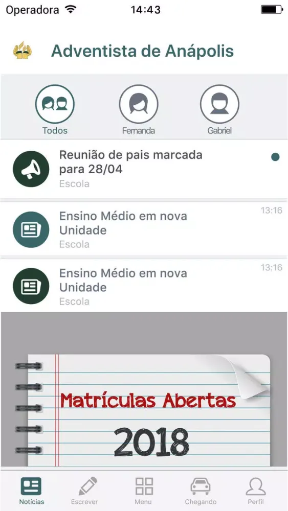 Escola Adventista de Anápolis স্ক্রিনশট