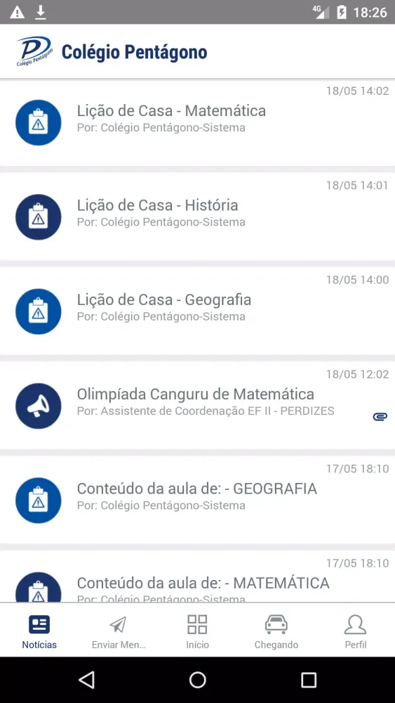 Colégio Pentágono Screenshots