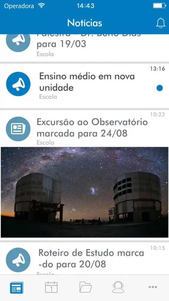 Скриншоты IAP Colégio e Faculdade