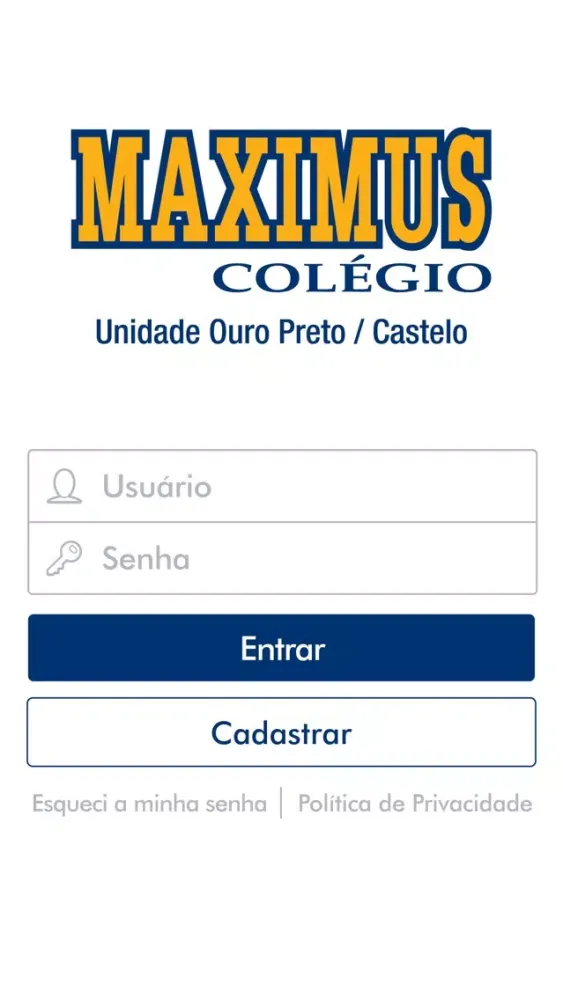 Captures d'écran de Maximus Colégio Ouro Preto