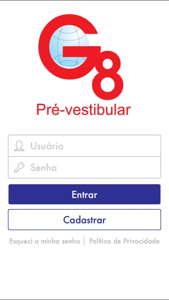 G8 Pré Vestibular 스크린샷