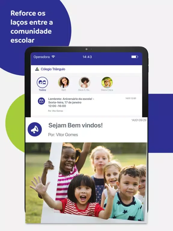 Colégio Triângulo iPad  Ekran Görüntüleri