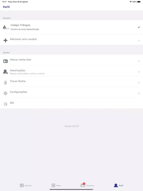 Colégio Triângulo iPad  Ekran Görüntüleri