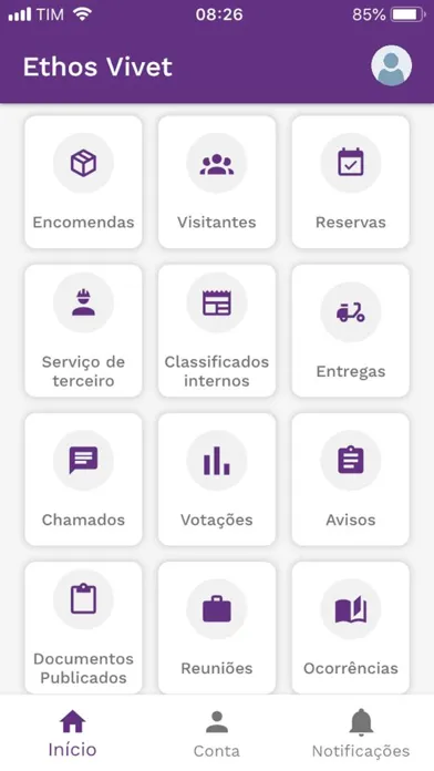 Ảnh chụp màn hình của Ethos Vivet