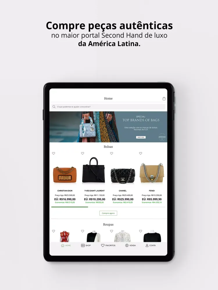 Etiqueta Única Screenshots