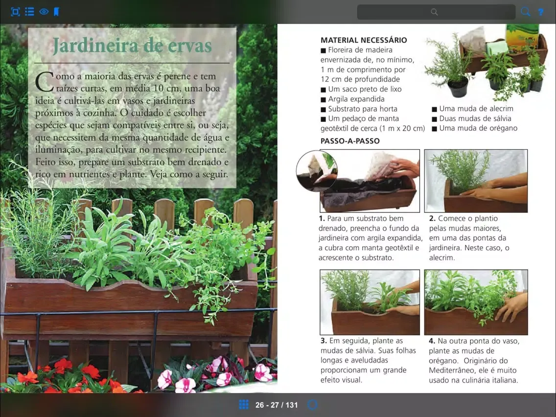 ภาพหน้าจอของ Manual Natureza de Hortaliças e Temperos iPad 