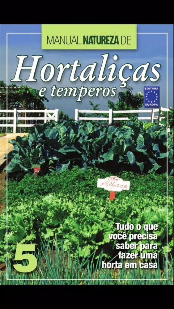 ภาพหน้าจอของ Manual Natureza de Hortaliças e Temperos
