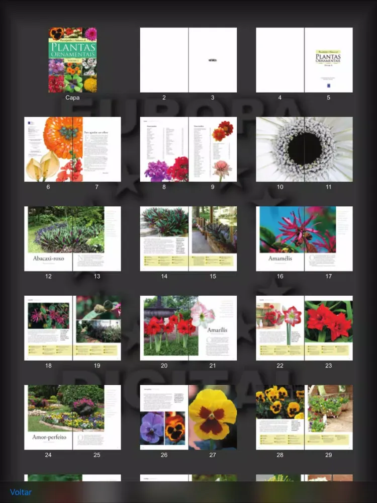 Capturas de pantalla de Plantas Ornamentais - Volume 2 iPad 