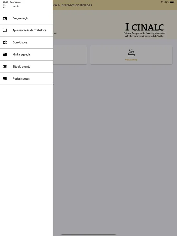 I CINALC e V CRI iPad  स्क्रीनशॉट