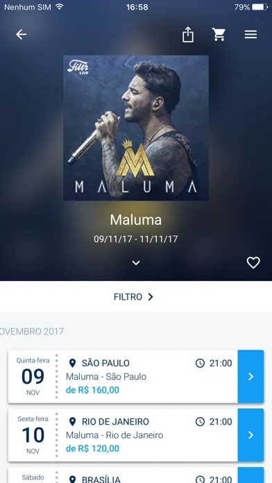 EVENTIM Brasil 스크린샷