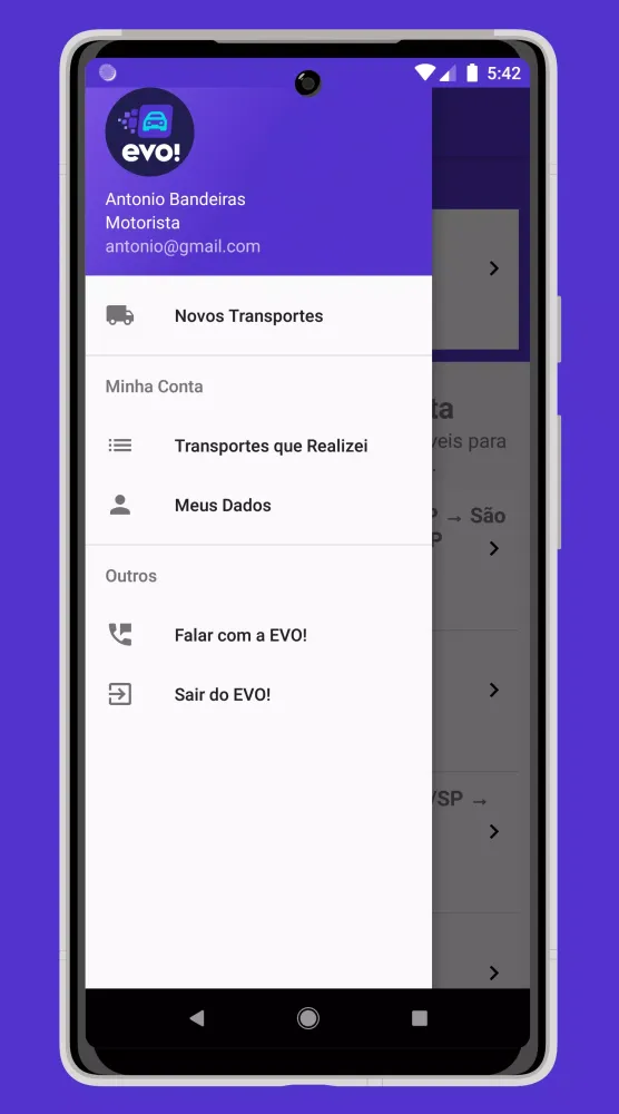 EVO! Transporte de Veículos Screenshots