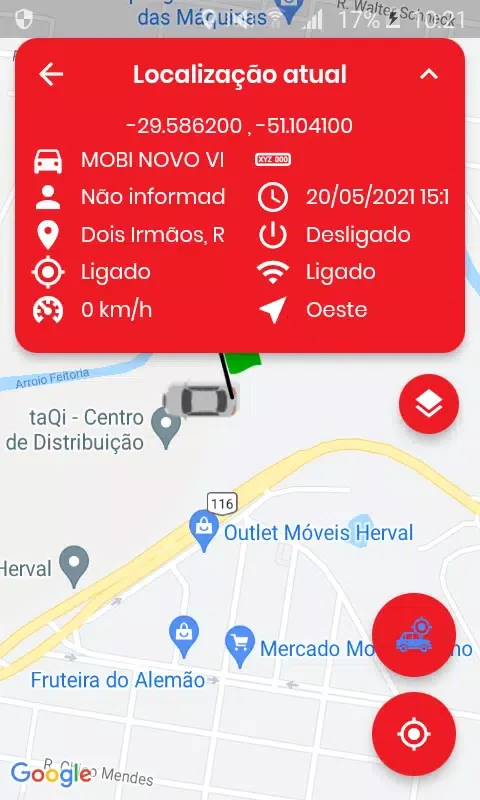 C2R Rastreamento Screenshots