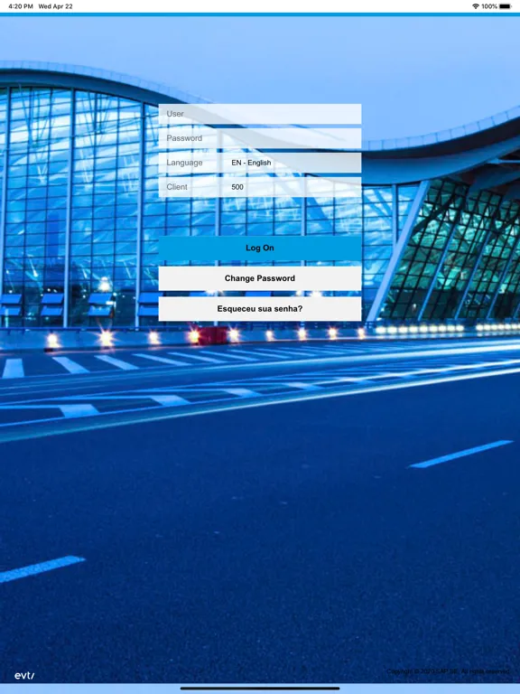 EVT Fiori Push iPad  Screenshots