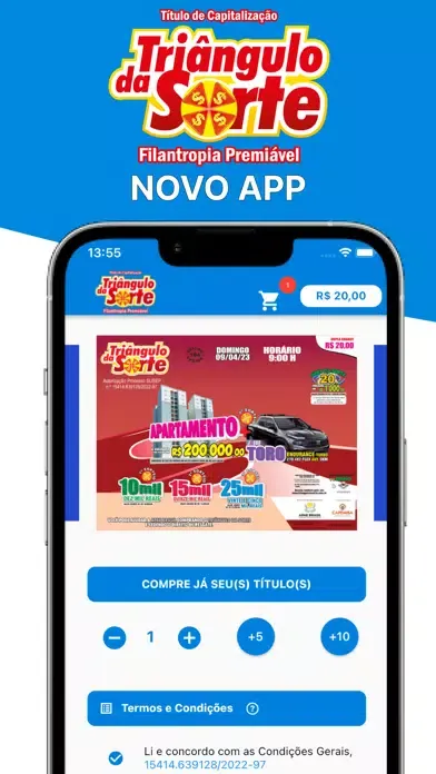 Triangulo da Sorte App স্ক্রিনশট