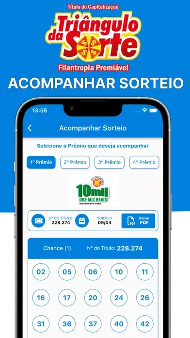 Triangulo da Sorte App স্ক্রিনশট