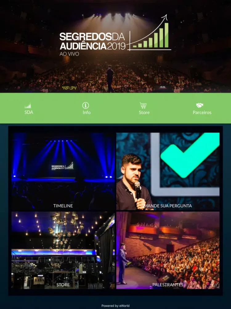 Capturas de pantalla de SDA 2019 iPad 