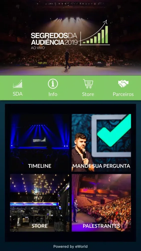 Capturas de pantalla de SDA 2019