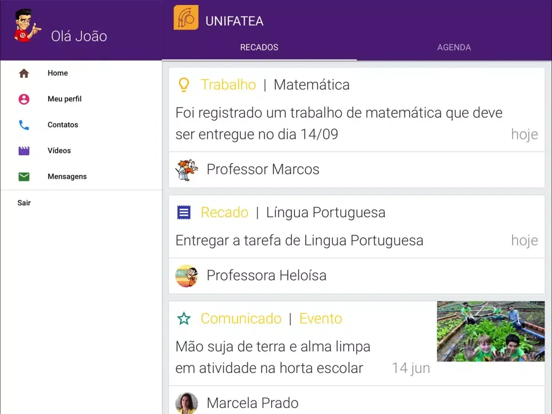 UNIFATEA iPad  Screenshots