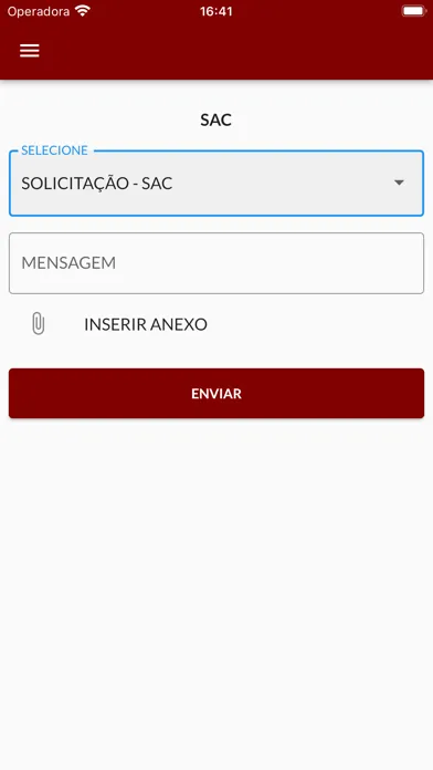 Tangkapan layar Portal do Cliente - EZTEC