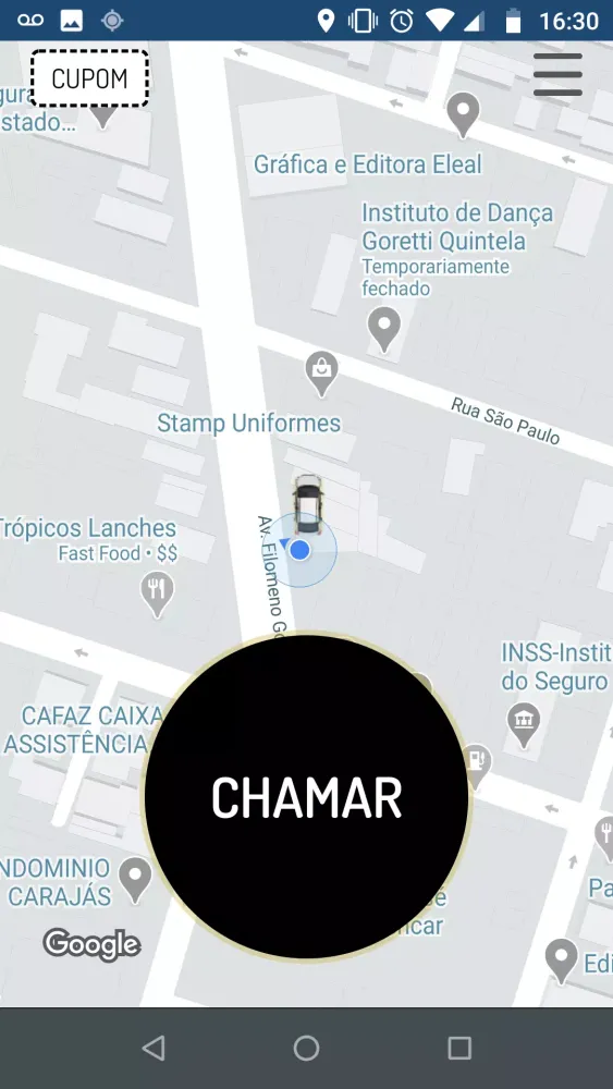 Aguia Mobi - Cliente Screenshots