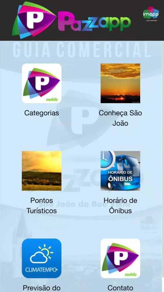 Ảnh chụp màn hình của Pazzapp São João da Boa Vista