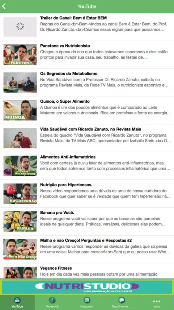 Captures d'écran de Zanuto Saúde e Bem Estar