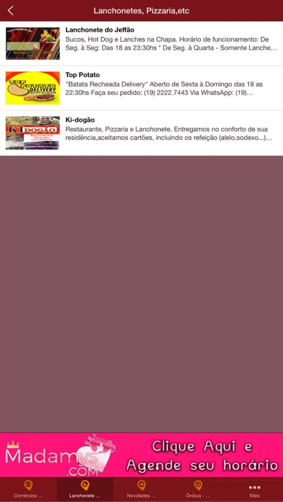 Screenshot di Aqui no Bairro - Guia Comercial