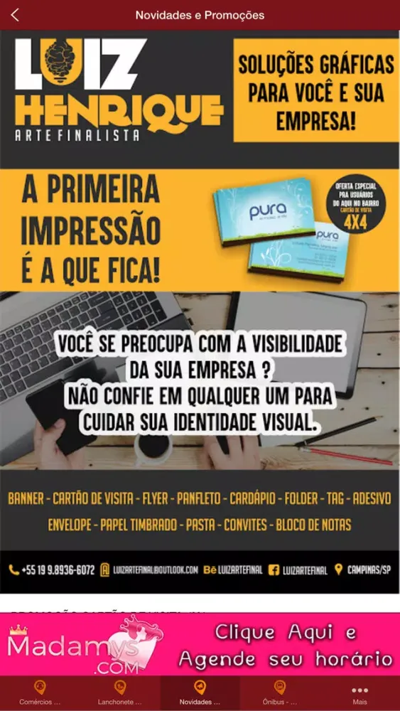 Screenshot di Aqui no Bairro - Guia Comercial