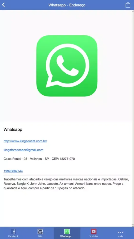 Kings Fornecedor应用截图
