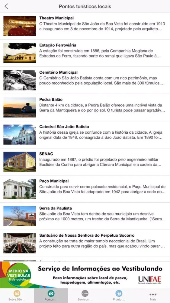Captures d'écran de Guia São João da Boa Vista