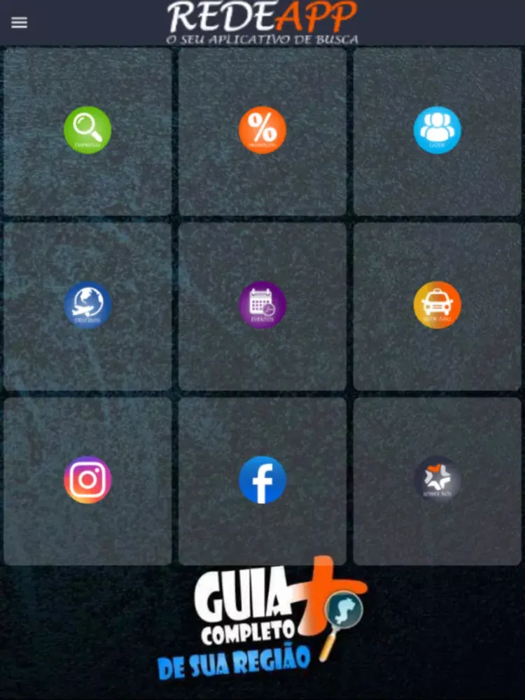 Capturas de pantalla de RedeApp - O seu App de busca iPad 