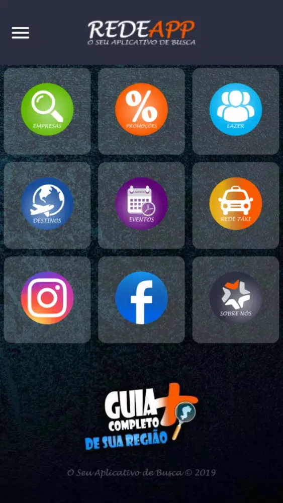 Capturas de pantalla de RedeApp - O seu App de busca