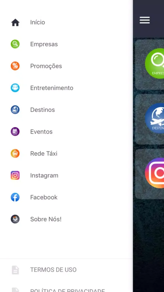 Capturas de pantalla de RedeApp - O seu App de busca