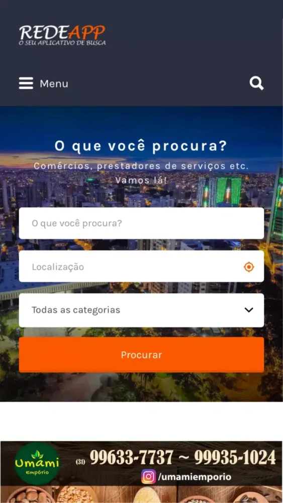 Capturas de pantalla de RedeApp - O seu App de busca