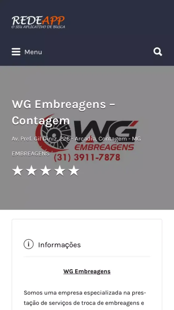 Capturas de pantalla de RedeApp - O seu App de busca