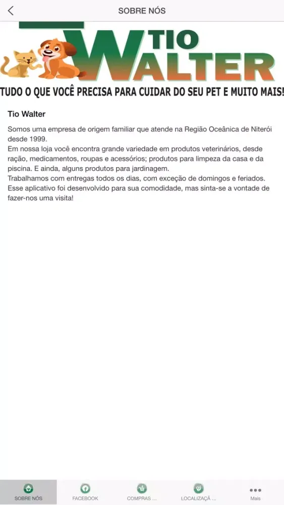 TIO WALTER RAÇÕES Screenshots