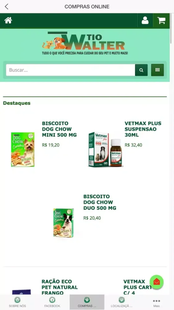 TIO WALTER RAÇÕES Screenshots