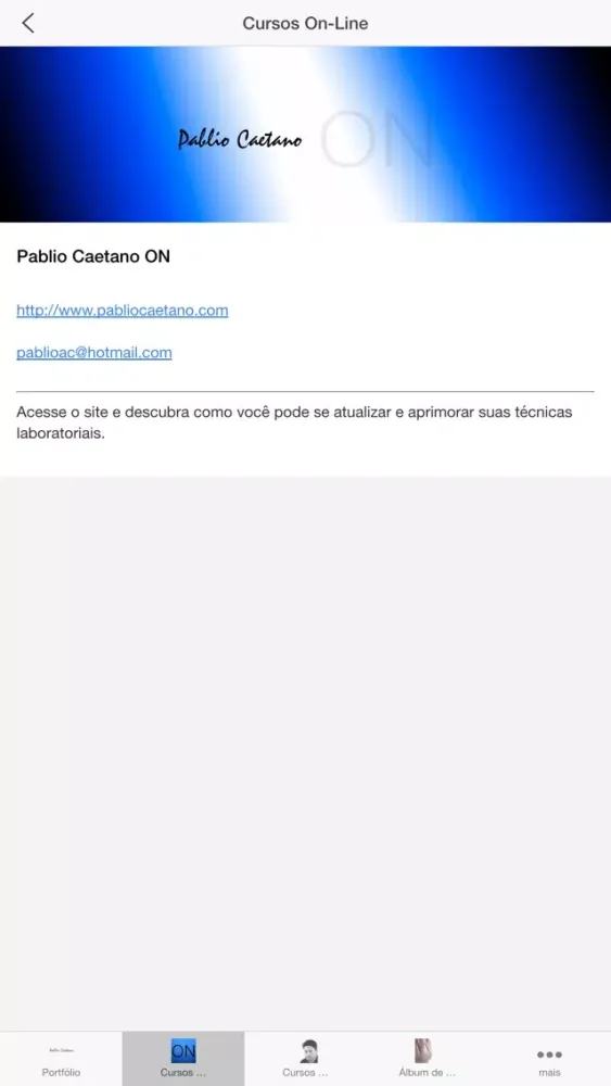 Zrzuty ekranu Pablio Caetano
