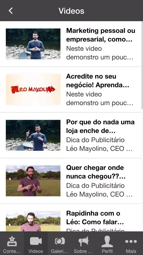 Скриншоты Leo Mayolino - Marketizando