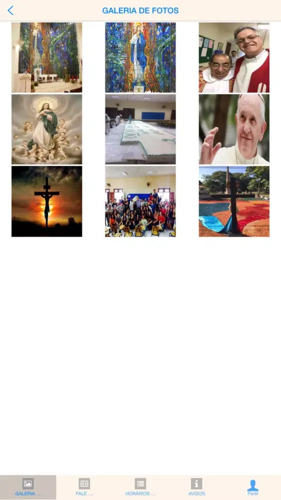 Скриншоты Paroquia Imaculada V Rezende